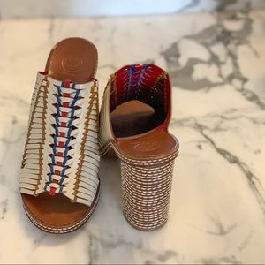 Tory Burch opened toe mule